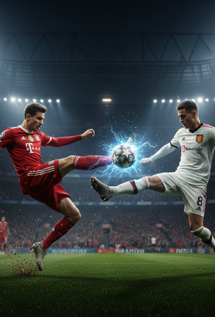 FC 25 tactical overhaul match between Manchester City and Bayern Munich