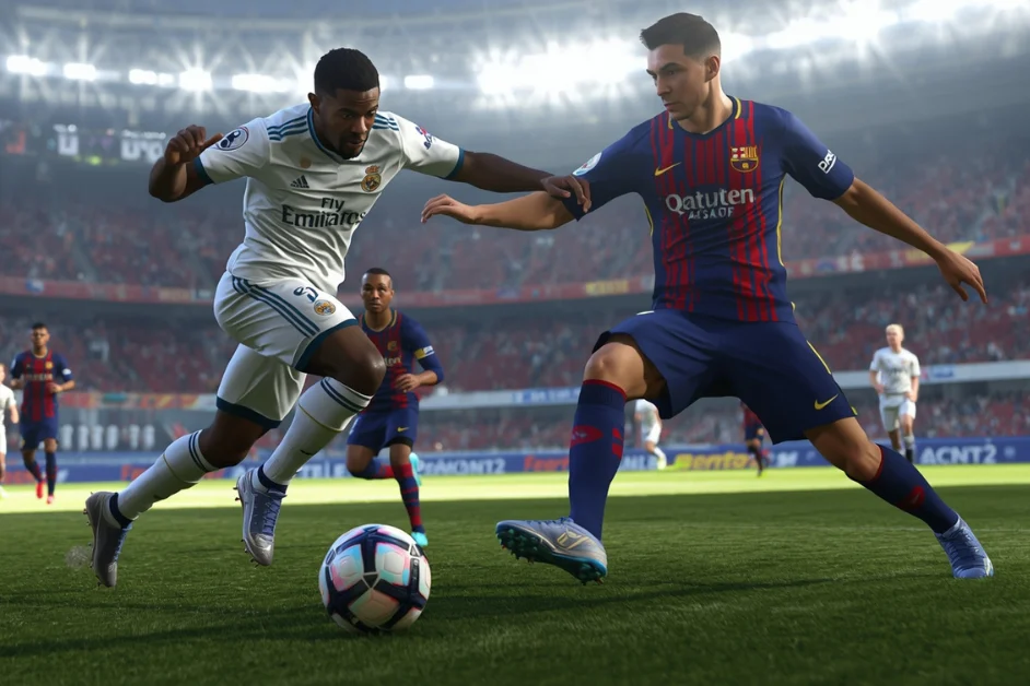 FC 25 Ultimate Team players in a stadium