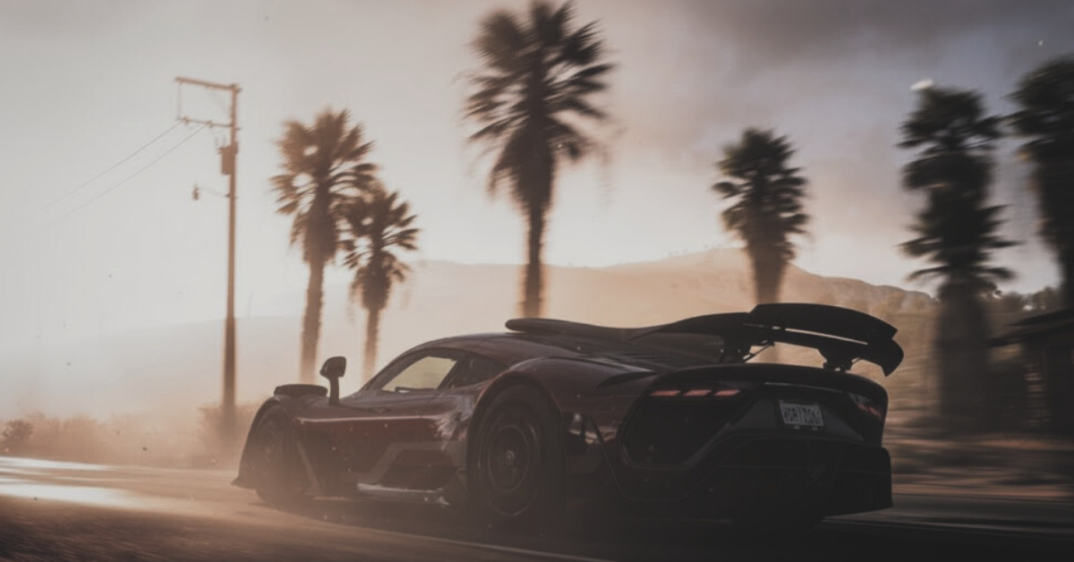 Forza Horizon 5 featured in the Xbox Game Pass catalog