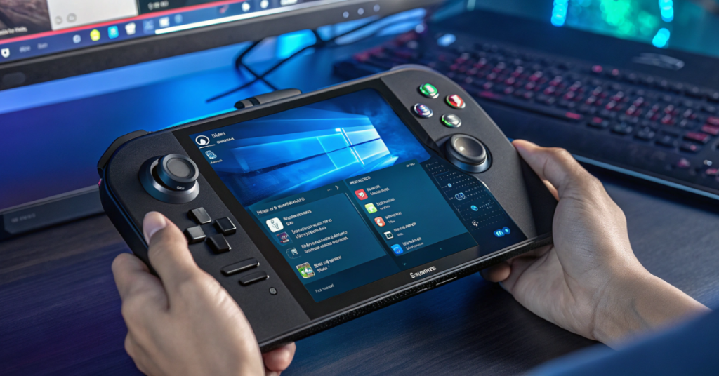 Windows PC handheld driver update interface for long-term support