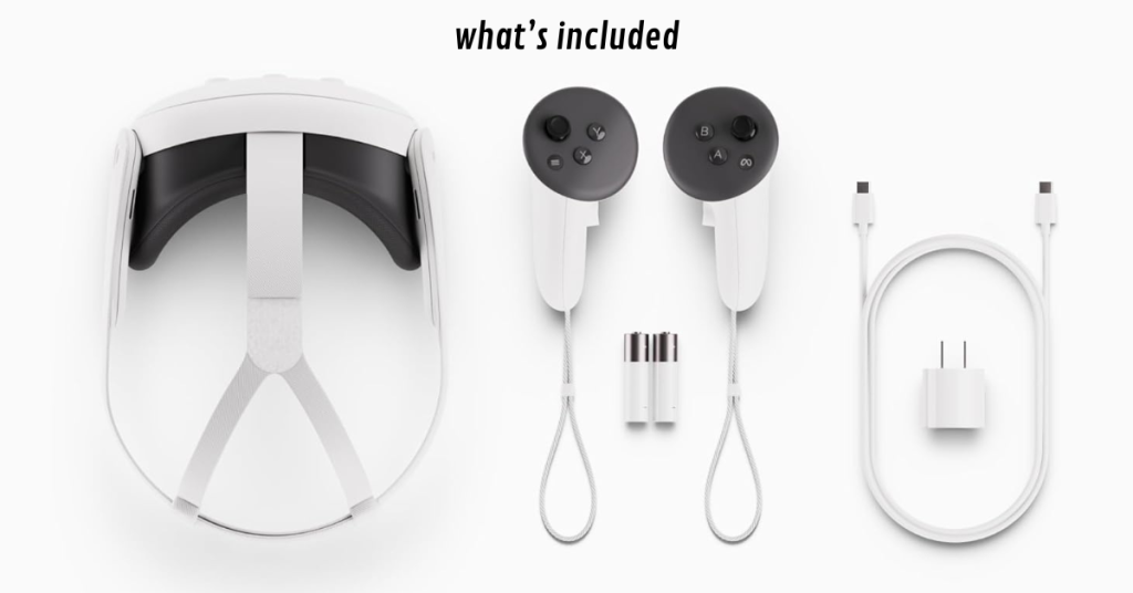 Steam Frame VR headset shown without cables